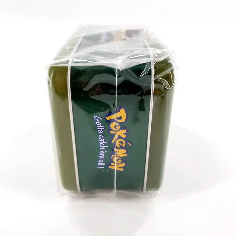 Vtg 2000 Nintendo Pokemon Gotta Catch 'Em All Green Collectors Tin 6